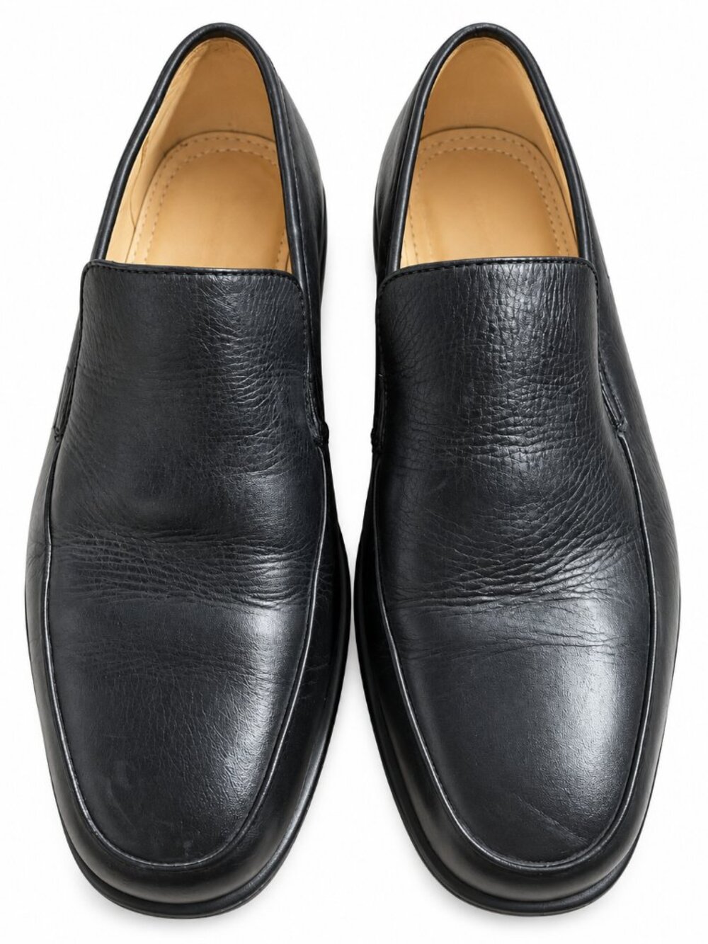 Sandro Mossolo Black Leather Loafers Size EU 39 US 6-6.5 Mens